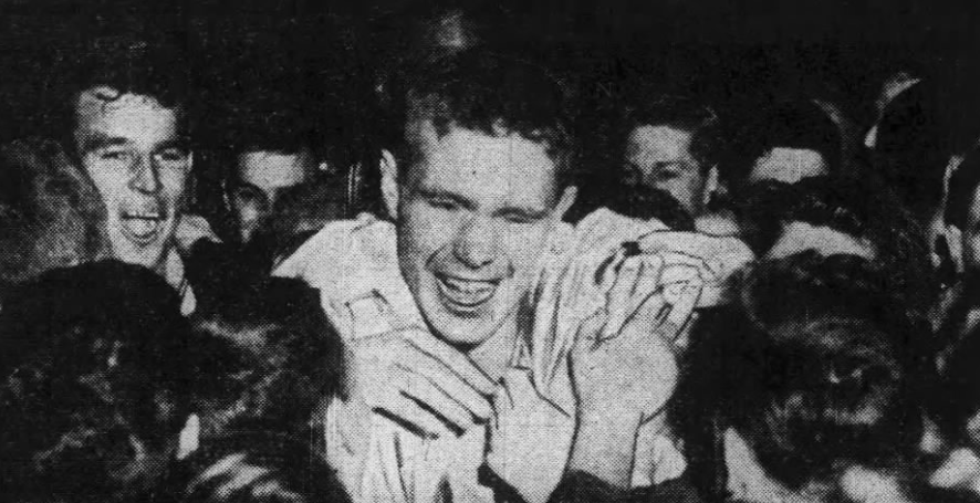 Tom Heinsohn est l’homme du match (avec Bill Russell) pour les Celtics.