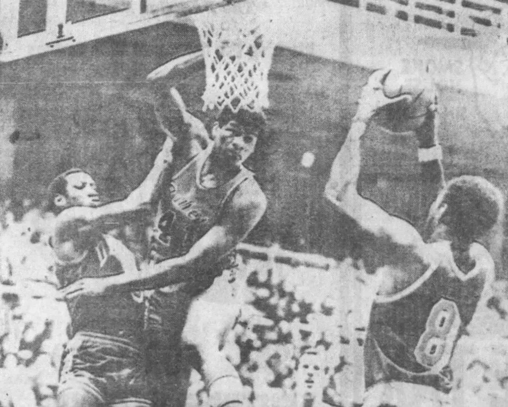 Wes Unseld toujours dans l'effort prêt à ne jamais rien lâcher.