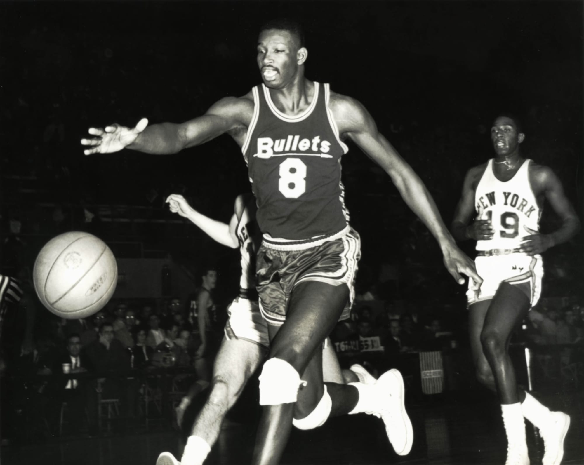 Walt Bellamy sous le maillot des Bullets